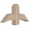 Ekena Millwork Bellingham Smooth Timber Gable Bracket, Douglas Fir, 36"W x 18"H x 5 1/2"D x 5 1/2"F, 12/12 Pitch GBW036X18X0606BEL00SDF - alternate 4